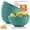 Green, variant on 60oz Wheat Straw Bowls Set of 6, Unbreakable Large Salad Bowls, Plastic Kitchen Bowls for Ramen Soup Cereal Popcorn, Microwave Dishwasher Safe for Camping RV Party (Multi Colors)