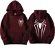thumbnail image 1 of Spinnenmuster Herbst und Winter neuer Herren- und Damenpullover Street Spider Print Sudadera con capucha y taquilla, 1 of 1