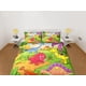 thumbnail image 2 of Ropa de cama de dinosaurios de dibujos animados, ropa de cama infantil completa, bonito juego de funda nórdica, dinosaurio, 2 of 4