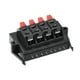 thumbnail image 3 of Conector de terminal de altavoz de resorte de 8 vías, clip de liberación, bloque de terminales de cable de audio negro rojo WP8-11, 2Pcs, 3 of 3