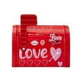 thumbnail image 1 of Caja de regalo vacía para el buzón de San Valentín, ideal para galletas, chocolates y pasteles. Rojo, 1 of 7