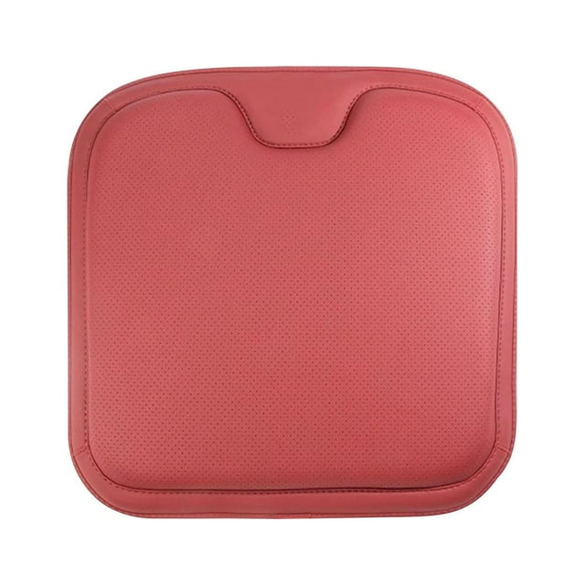 Fiudx Cojín de Ventilación General, Espuma Viscoelástica Ice Silk, Tecnología de Enfriamiento de Cuero Napa, Soporte de Confort Mejorado, Diseño Transpirable, Alivio Al Sentarse Durante Largos Period