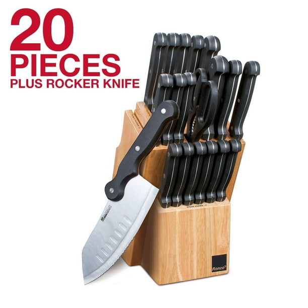 ronco 25 piece knife set