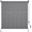 Gray, variant on TLGREEN Outdoor Roller Sun Shade 8' x 6', HDPE Shade Cloth, Aluminum Tube, Coffee