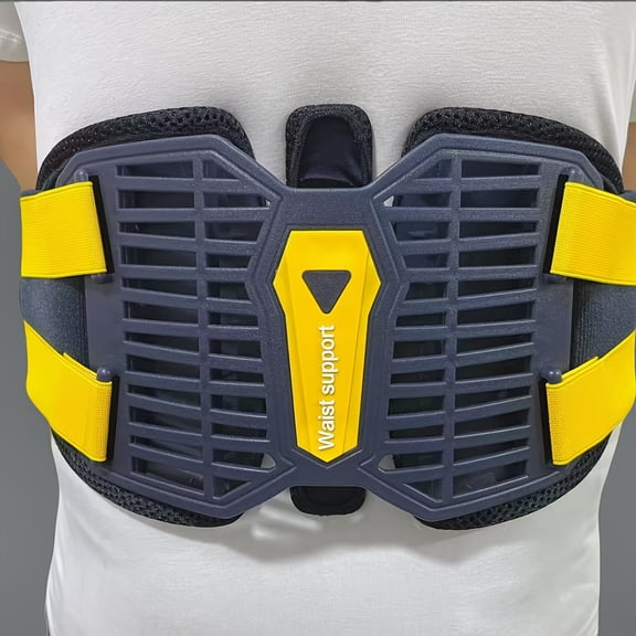 Adjustable Double Pull Waist Lumbar Support Belt for Men and Women, Breathable Lower Back Brace for Pain Relief, Posture Correction, Ideal for Work, Hiking, and Sports