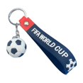 thumbnail image 1 of Cute Soccer Ball Keychain For Boys And Girls, Perfect Bag Charm And Key Accessory For Sports Fans - Jxlgv, 1 of 5
