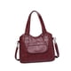 thumbnail image 2 of Bolso tote para mujer, suave, tipo hobo, de piel sintética, ideal para ir de compras, trabajar o viajar. Rojo, 2 of 9