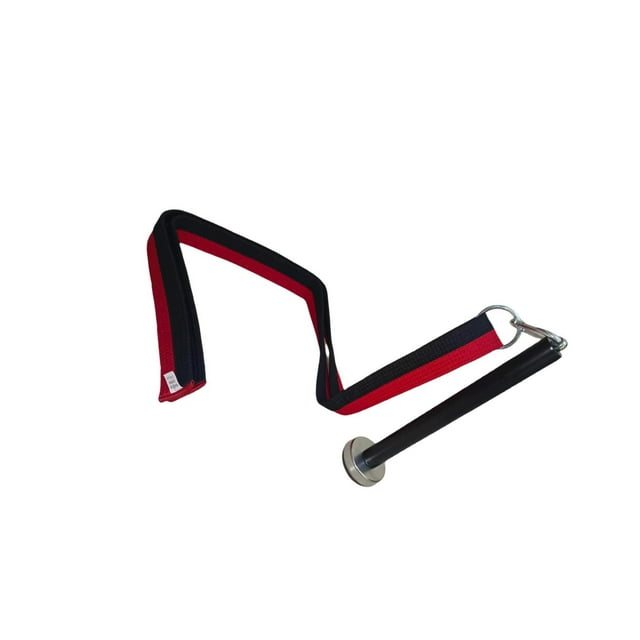 relayinert Sangle d'Entraînement de Lutte pour Bras Prise en Main Lourde pour Exercices de Poids Sangle Rouge Sangle de Poignet Noir et Rouge 4x180cm
