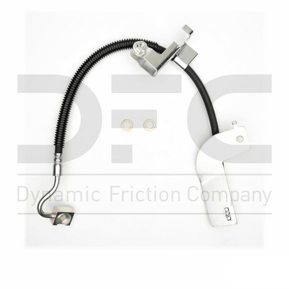 Rear Right Dynamic Friction Company Brake Line Hose 350-54179 For 1999-2004 Ford Mustang