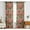 Dark Beige, variant on Vargottam Extra Long Cotton Curtains - 108" Length Drapes for High Ceilings or French Doors - 52"x108", Light Filtering Rod Pocket/Back Tab Drapes, Set of 2 Panels - Boho Design (Beige)