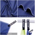 thumbnail image 3 of 2 Pack Microfiber Towel Quick Dry Bath Towels Super Absorbent for Sport Travel Swimming Beach Ultra Soft, Compact Microfiber Camping Towel Suitable for Hiking Gym Yoga, 3 of 8