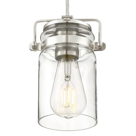 

Nuvo Lighting 60/6731 Antebellum 5 Wide Mini Pendant - Nickel