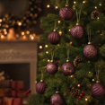 thumbnail image 3 of Christmas Shatterproof Ball Ornaments Set of 16, Hanging Xmas Decorations, Christmas Tree Decorations for Indoor Christmas Tree, Holiday Home Party Seasonal Supplies,9x9Inch, 3 of 3