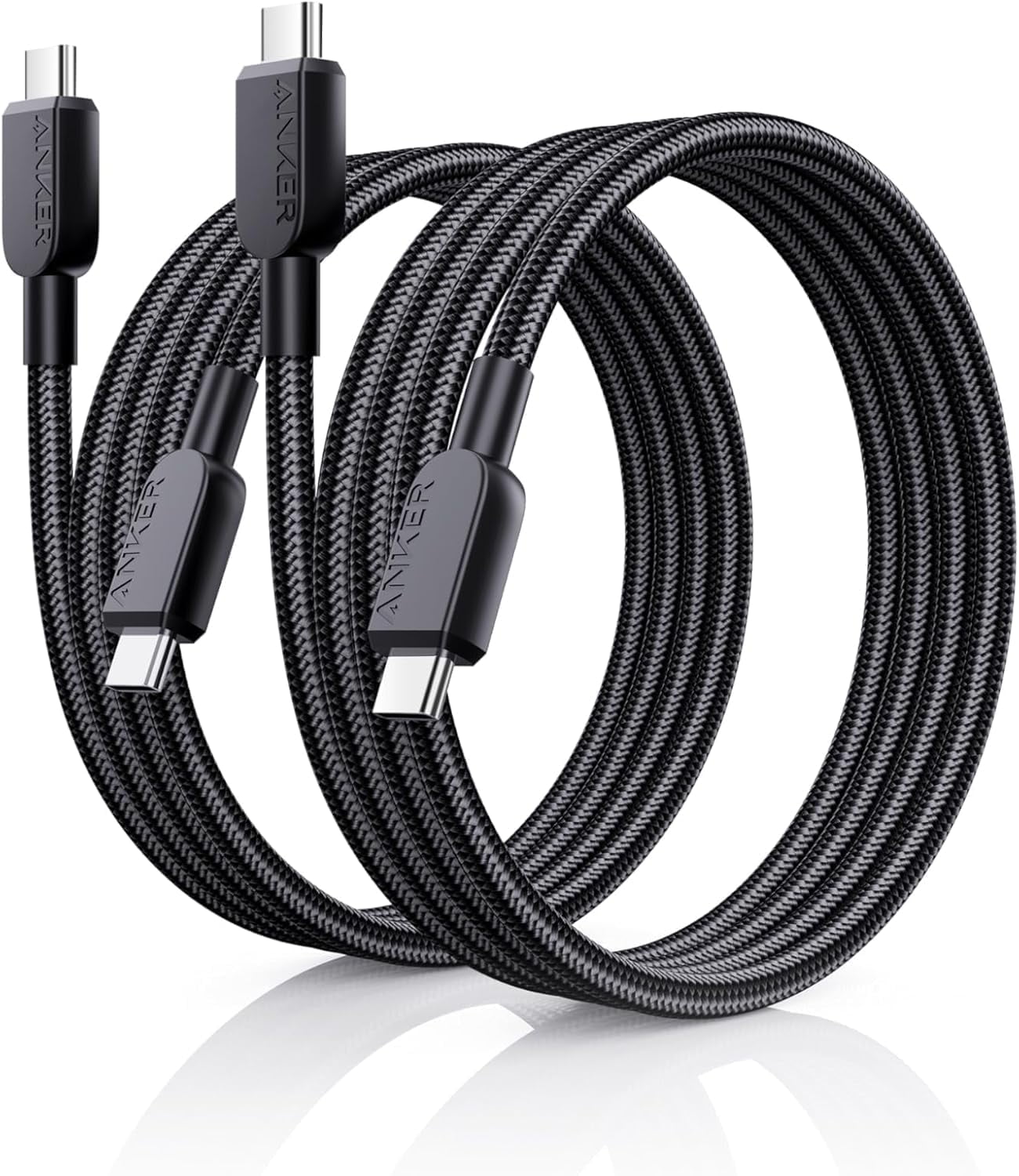 Anker Cavo da USB C a Lightning 310 (1,8 m, confezione da 2, blu), certificato MFi per iPhone serie 14 e altro (caricabatterie non incluso