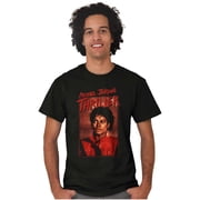 Michael Jackson Thriller Music Video Crew Neck Short Sleeve Graphic Tee Brisco Brands L