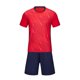 thumbnail image 4 of Odeerbi Niños Niñas Fútbol Formación Uniforme Set de 3 Piezas Camiseta de Malla Seca Rápida + Pantalones Cortos + Calcetines Kit de Entrenamiento Completo Para 6-15 Años, 4 of 7