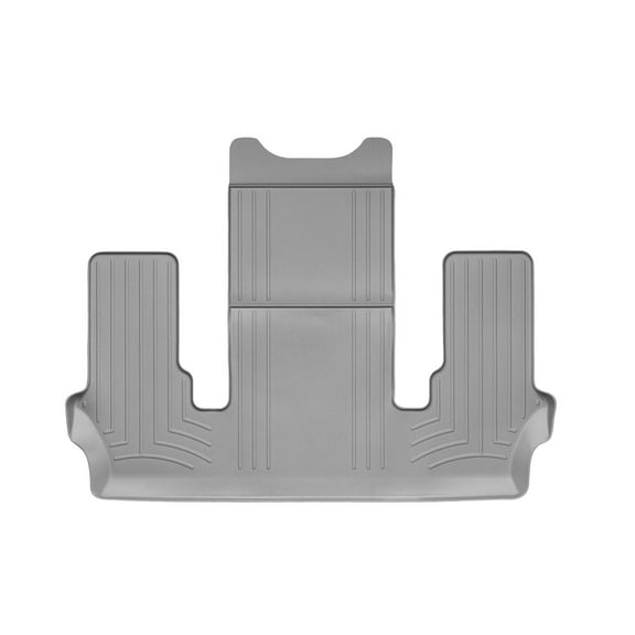 WeatherTech Custom Fit FloorLiners compatible with 2012-2022 Toyota Sequoia - 3rd Row, Grey