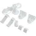 thumbnail image 1 of Chaîne de Store Enrouleur avec Perles Réglables pour Pare-Soleil 17mm, Kit de Réparation de Poulie Latérale de Support de Roue d'Embrayage, 1 of 5