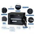 thumbnail image 2 of Viking Safe VS-25SX Mechanical Gun Safe, Simplex Lock, Multi Handgun Capacity, Pry-Resistant, 2 of 8