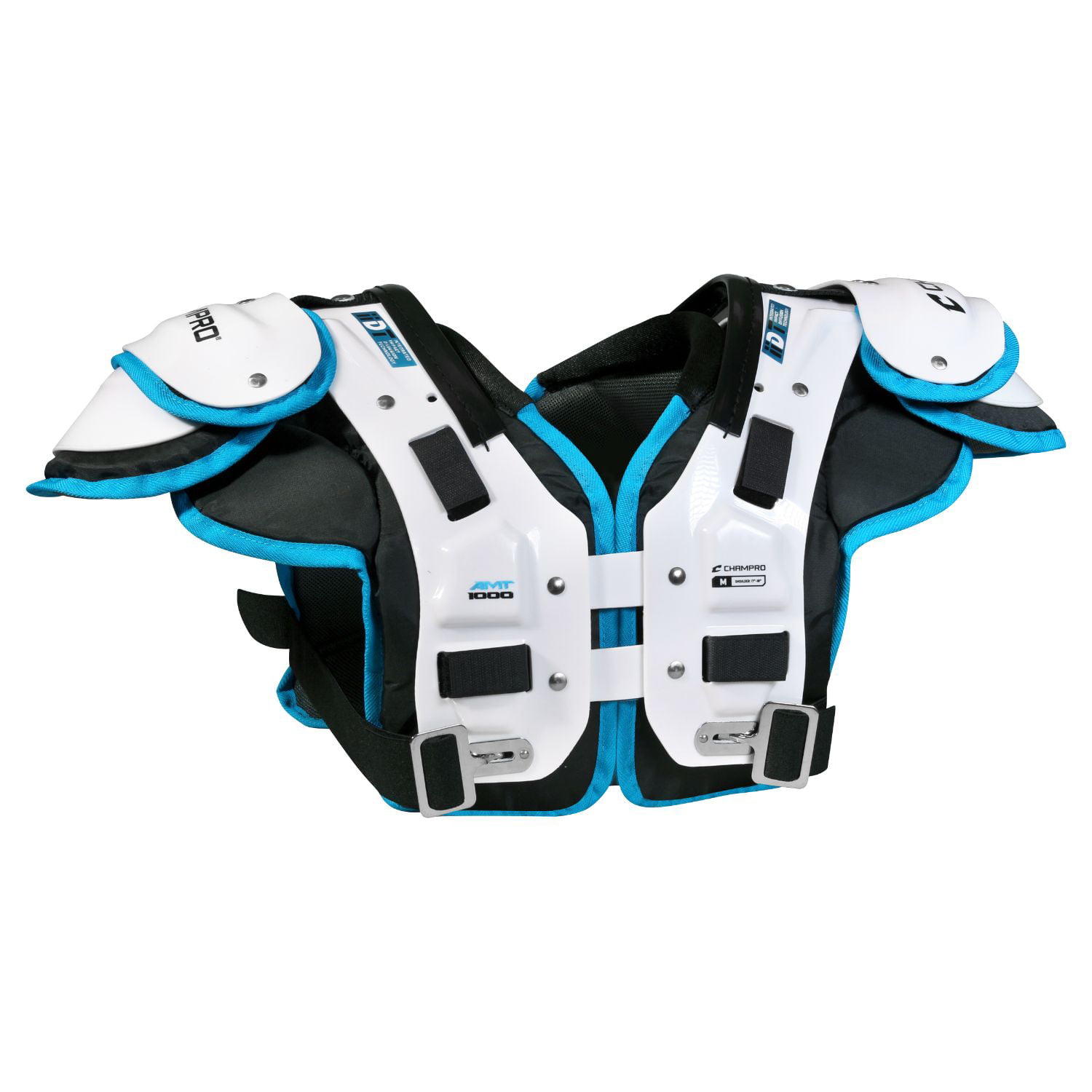 Large Champro AMT-1000 Shoulder Pad Football Equipment Gear with Clavicle Pads 