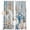 Blue Grey, variant on Thanksgiving Coastal Blackout Curtains for Bedroom/Living Room, Pinch Pleated Black Out Curtains, Blue White Pumpkin Starfish Coral Room Darkening Window Drapes with Hooks 2 Panels, 59"x70"