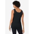 thumbnail image 2 of Woman Within Plus Size Rib Knit Tank, 2 of 6