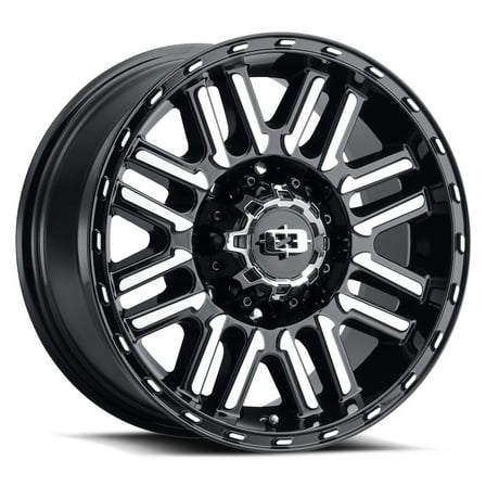 17x8.5 Vision 348 Nexus Gloss Black Machined Face Wheel 8x170 (0mm)