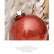 thumbnail image 5 of Moyic 30/34/100 Uds bola de Navidad árbol de Navidad colgante bola de adorno de plástico hogar Oficina vacaciones decoración de Año Nuevo Kits de decoración para fiestas rojo Moyic HA8970-04B, 5 of 6