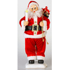 24" Animated Santa Claus with Candle and Toy Bag Christmas Table Top Figure