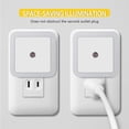 thumbnail image 4 of Mosey LED Night Lamp Minimalist Appearance Energy-saving Auto On/Off Plug And Play Super Bright Illumination Non-Glaring Light Sensor Control Square Night Lamp Home Supplies, 4 of 8