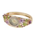thumbnail image 3 of Regalos de Mujeres Reloj Multicolor Novedoso Cristal Flores Rhinestone para Boda Navidad Yinane Reloj pulsera, 3 of 6