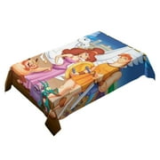 X-Men '97 square tablecloth has an iconic print, fits most tables, and is easy to care for. It adds a nostalgic touch and is perfect for fans，55" x 71"（140*180cm）