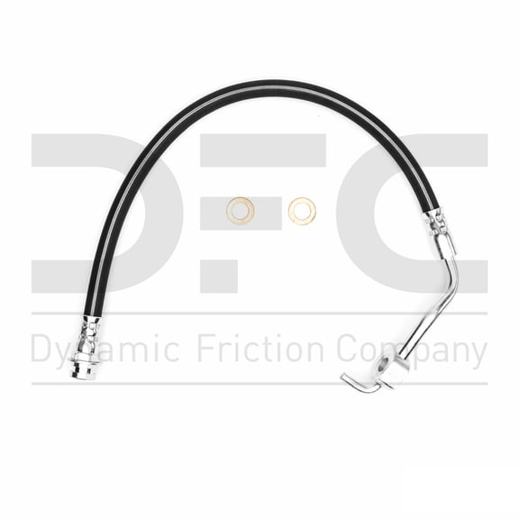 Dynamic Friction 350-54366 Brake System Replacement Parts & Hardware Front Right, D.O.T. approved, SAE J1401, 100% pressure tested,
