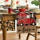 thumbnail image 4 of Decoración del hogar, camino de mesa de San Valentín, mantel supersuave para catering, bodas, cocinas, fiestas, vacaciones, picnics, decoración del hogar, 13 x 72 pulgadas de largo, textura romántica, 4 of 6