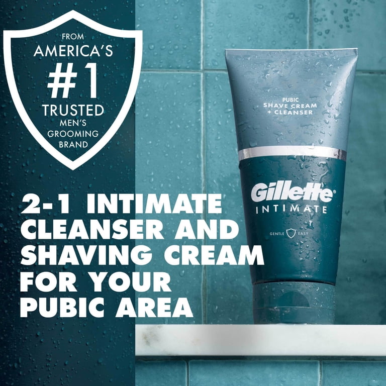 Gillette Male Intimate 2-in-1 Shave Cream and Cleanser photo 8