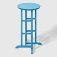 thumbnail image 6 of WestinTrends Outdoor Patio Bar Height Table and Bar Stool 3-Piece Dining Set, Pacific Blue, 6 of 8