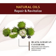 OKAY Black Jamaican Castor Oil Original Dark, Hair & Skin Restoring Oil — Promotes Healthy Hair Growth & Elasticity, Silicone-Paraben-Free, Suitable for All Hair & Skin Types, 4 oz