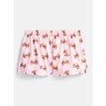thumbnail image 3 of Wonder Nation Girls Graphic Tee with Shorts and Pants Pajama Set, 3 Piece, Sizes 4-18, 3 of 4