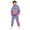 0##Purple503, variant on Kiijoy Boys Casual Athletic Outfits Gradient New York Hoodie Sweatpants Set, Size 2-14