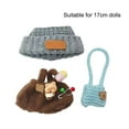 thumbnail image 2 of Exquisite Handmade Fashion Outfits For 17cm Collectible Dolls Stylish Holiday Wardrobe Accessories Set, 2 of 3