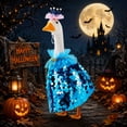thumbnail image 5 of 23Inch Halloween Goose Outfit Skirt Porch Yard Statue Clothes Patio Lawn Decor, 5 of 9