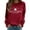 Brown, variant on Fall Sweatshirts for Women 2025 Long Sleeve Crewneck Farm Fresh Autumn Harvest Graphic Sweatshirt Pullover Tops