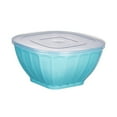 thumbnail image 2 of Ludlz Stackable Square Plastic Bowl with Lid Large Opening Space-saving Meal Prep Salad Bowl Kitchen Supply, 2 of 8