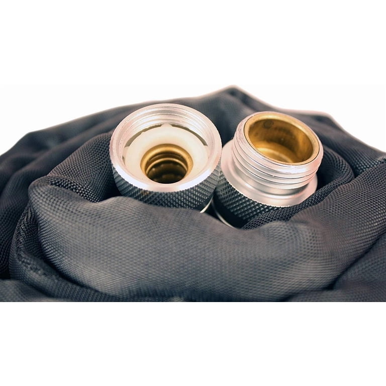 Zero-G Lightweight Garden Hose 2-Pack - 5/8" X 25 Ft, Kink-Resistant & Heavy Duty, 600+ PSI Burst Strength