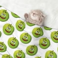 thumbnail image 2 of Yiaed Happy Fruit Print Dog Blankets-Cat Blanket Washable for Couch Protection,Puppy Blanket, Soft Plush Reversible Throw Furniture Protector-Small, 2 of 8