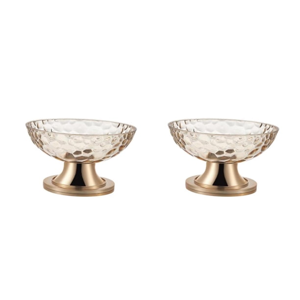 Cateissary Dessert Serving Bowl Tray Snacks Fruit Bowl Basket for Breads Snacks Home Type4 NO4