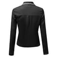 thumbnail image 2 of FashionOutfit Women's Collar Embroidered Shirt Top Blouses, 2 of 3