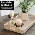 thumbnail image 6 of HIDAWN 4PCS Black Iron Plate Candle Holder, Decorative Metal Pillar Candle Plate, Pedestal Candle Stand,4.33''D x 0.79'' H, 6 of 9
