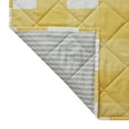 thumbnail image 5 of Mainstays Check Yellow Gingham Polyester Quilt, Full/Queen, Adult, Reversible, 5 of 6