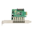 thumbnail image 1 of PCIE To USB Expansion Card, USB 2.0 6 Port PCI Express Expansion Card, USB 2.0 PCI Express Card For , For Mouse, Printer, Memory Card Reader, Scanner, 1 of 8
